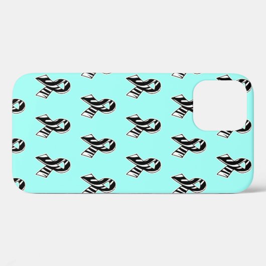 Coques Case-Mate iPhone Zebra Ehlers-Danlos Syndrome EDS Sensibilisation R (Verso (horizontal))