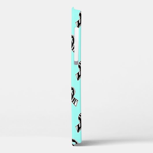 Coques Case-Mate iPhone Zebra Ehlers-Danlos Syndrome EDS Sensibilisation R (Verso / Gauche)