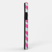 Coques Case-Mate iPhone Zebra Hot Pink et White Print (Dos/Droite)