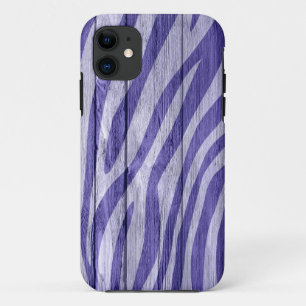 Coques Pour iPhone Zebra Imprimer sur le bois #17