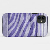 Coques Case-Mate iPhone Zebra Imprimer sur le bois #18 (Dos (Horizontal))