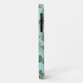 Coques Case-Mate iPhone Zebra Monstera Motif (Dos/Gauche)