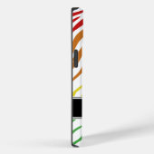 Coques Case-Mate iPhone Zebra Print Mix Rainbow (Verso / Droite)