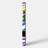 Coques Case-Mate iPhone Zebra Print Mix Rainbow (Verso / Gauche)