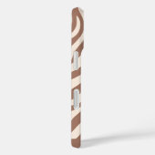 Coques Case-Mate iPhone Zebra Print-Mocha Mousse (Verso / Droite)