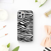 Coques Case-Mate iPhone Zebra Print, Zebra Stripes, Noir Et Blanc