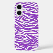 Coques Case-Mate iPhone Zebra Purple Stripes (Verso)