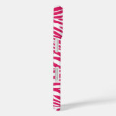 Coques Case-Mate iPhone Zebra rose (Verso / Droite)