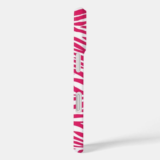 Coques Case-Mate iPhone Zebra rose (Verso / Droite)