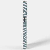 Coques Case-Mate iPhone Zebra Stripe N'importe quelle couleur Personnalise (Verso / Droite)