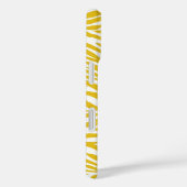 Coques Case-Mate iPhone Zebra Yellow Stripes (Verso / Droite)