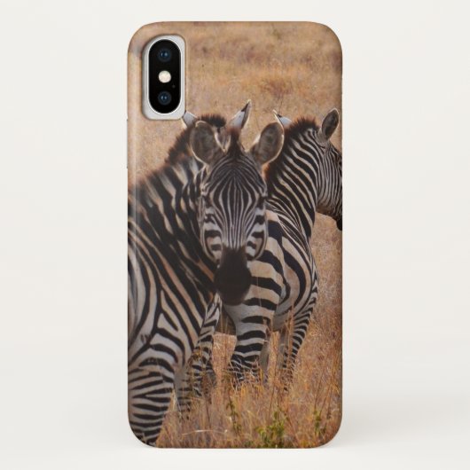 Coques Case-Mate iPhone Zèbre au Kenya (Dos)