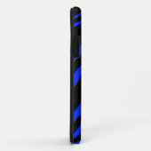 Coques Case-Mate iPhone zèbre bleu (Dos/Droite)