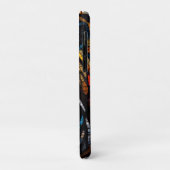 Coques Case-Mate iPhone Zèbre de la mosaïque (Dos/Gauche)