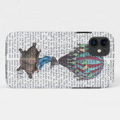 Coques Case-Mate iPhone Zèbre de vol (Dos (Horizontal))