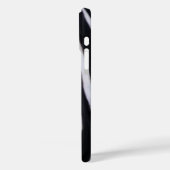 Coques Case-Mate iPhone Zèbre rayé noir et blanc (Verso / Gauche)