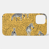 Coques Case-Mate iPhone Zèbre rayures : arrière - plan sans couture dessin (Verso (horizontal))