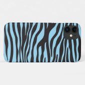 Coques Case-Mate iPhone Zèbre, Zèbre, Zèbre bleu, Jungle (Dos (Horizontal))
