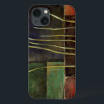 iPhone 13 Case Zen Garden<br><div class="desc">Wipsy branches stretch against a multicolored background in this piece by Jennifer Goldberger. The light green of the branches set set beautifully with the dark colors they are against. Purchase your copy today.</div>