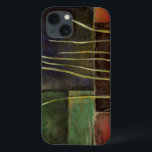iPhone 13 Case Zen Garden<br><div class="desc">Wipsy branches stretch against a multicolored background in this piece by Jennifer Goldberger. The light green of the branches set set beautifully with the dark colors they are against. Purchase your copy today.</div>