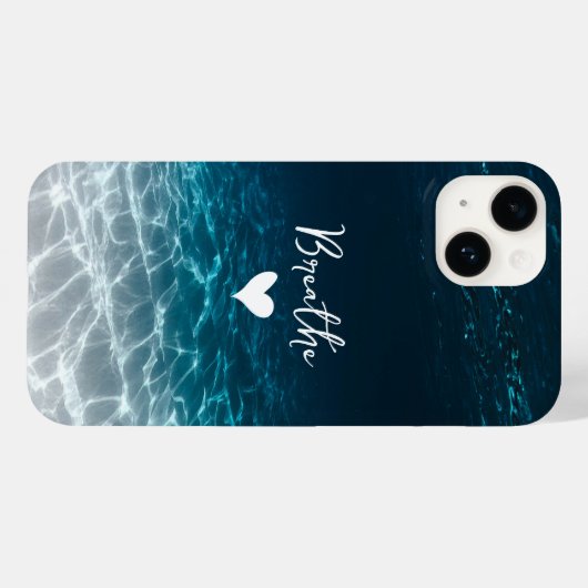 Coques Case-Mate iPhone Zen Relaxant Art Océan Eau Tranquille (Verso (horizontal))