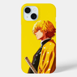 Coque Pour iPhone 15 Zenitsu Agatsuma