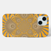 Coques Case-Mate iPhone Zephyr doré : Elégance en Jaune doré & Chrome (Verso (horizontal))