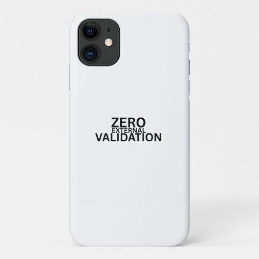 Coques Case-Mate iPhone Zéro validation externe épurée     (Dos)