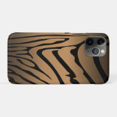 Coques Case-Mate iPhone Zesty Zebra Brown (Dos (Horizontal))