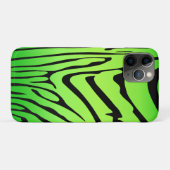 Coques Case-Mate iPhone Zesty Zebra Green (Dos (Horizontal))