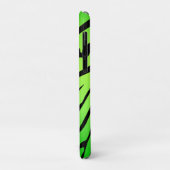 Coques Case-Mate iPhone Zesty Zebra Green (Dos/Gauche)