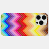 Coques Case-Mate iPhone Zig Zag Arc-en-ciel (Verso (horizontal))