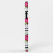 Coques Case-Mate iPhone Zig Zag Motif, fleur (Dos/Droite)
