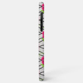 Coques Case-Mate iPhone Zig Zag Motif, fleur (Dos/Gauche)