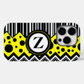 Coques Case-Mate iPhone Zig Zag & Points (Verso (horizontal))