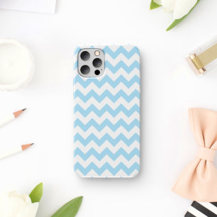 Case-Mate iPhone Case Zigzag bleu, Chevron bleu, Motif géométrique