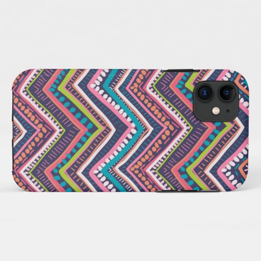 Coques Case-Mate iPhone Zigzag Chevron (Dos (Horizontal))
