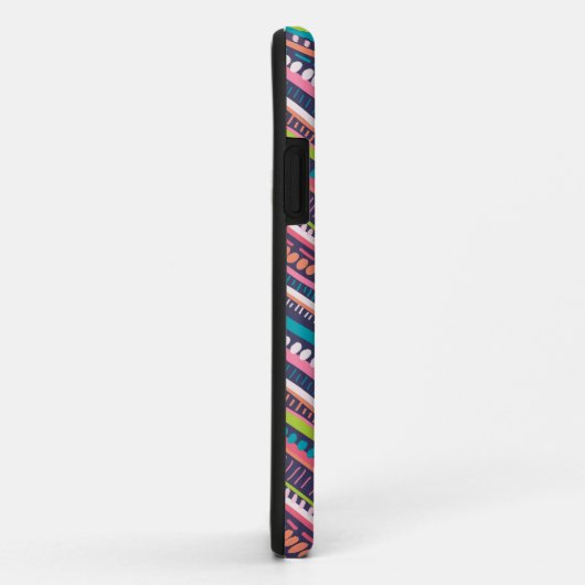 Coques Case-Mate iPhone Zigzag Chevron (Dos/Droite)