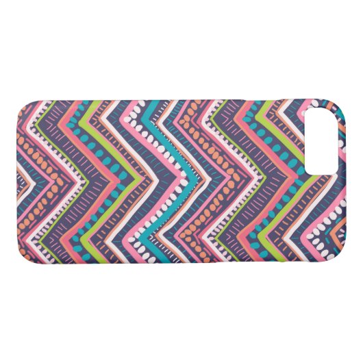 Coques Case-Mate iPhone Zigzag Chevron (Dos (Horizontal))