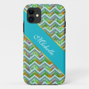 Coques Pour iPhone ZigZag en verre tendu