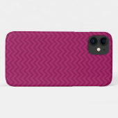 Coques Case-Mate iPhone Zigzag rose, Chevron rose, Motif géométrique (Dos (Horizontal))