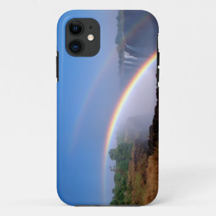 Coques Pour iPhone Zimbabwe, parc national des chutes Victoria. Doubl