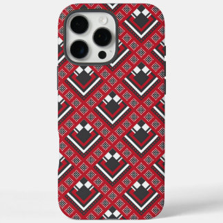 Coques iPhone 16 Pro Max Zimbabwean Retso African Retro Mudcloth Print