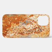 Coques Case-Mate iPhone zinc rouillé : arrière - plan de texture grunge. (Verso (horizontal))