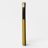 Coques Case-Mate iPhone Zip It Up - Trompe L'Oeil jaune (Dos/Gauche)