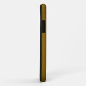 Coques Case-Mate iPhone Zip It Up - Trompe L'Oeil jaune (Dos/Droite)