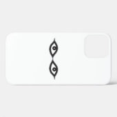 Coques Case-Mate iPhone Zipper eyes (Verso (horizontal))