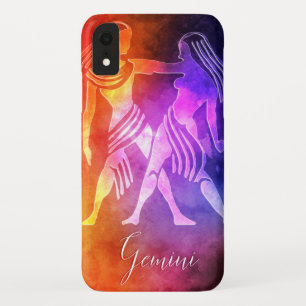 Case-Mate iPhone Case Zodiac : Candy Gemini Couleurs de téléphone cellul