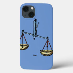 Etui iPhone 13 Zodiac: Libra In Color