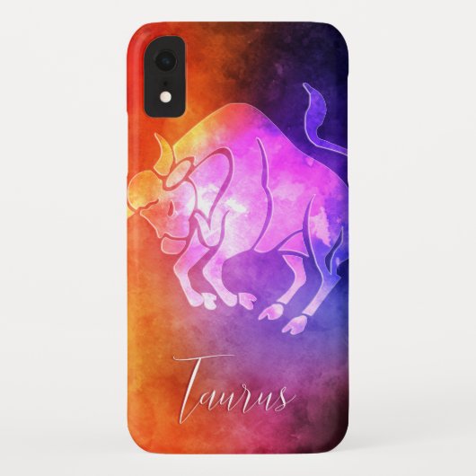 Coques Case-Mate iPhone Zodiac : Taurus Candy Couleurs de téléphone cellul (Dos)